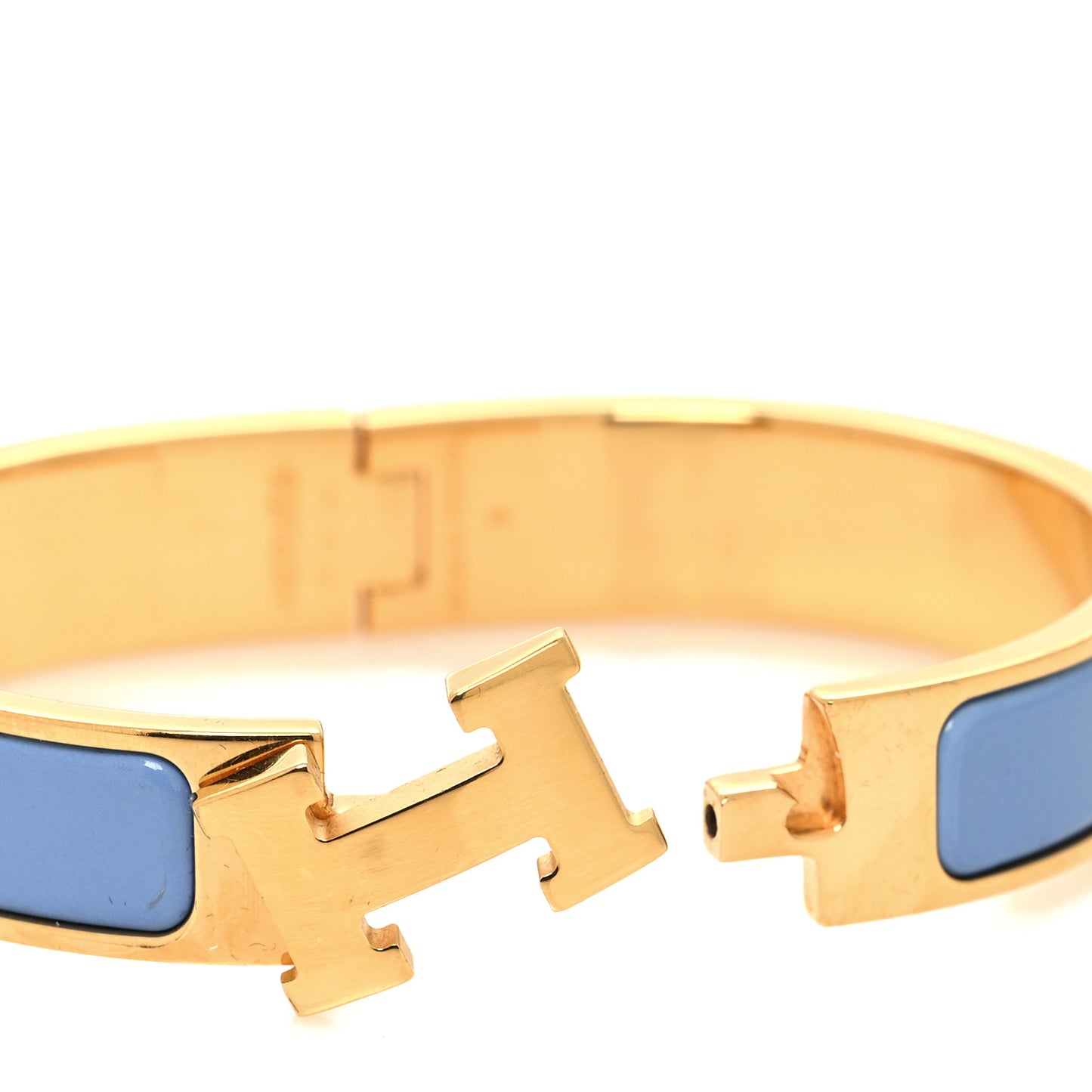 Enamel Narrow Clic Clac H Bracelet PM Chardon