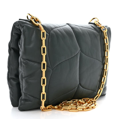 Mulberry Nappa Pillow Quilted Little Softie Bag Green 3 of 10