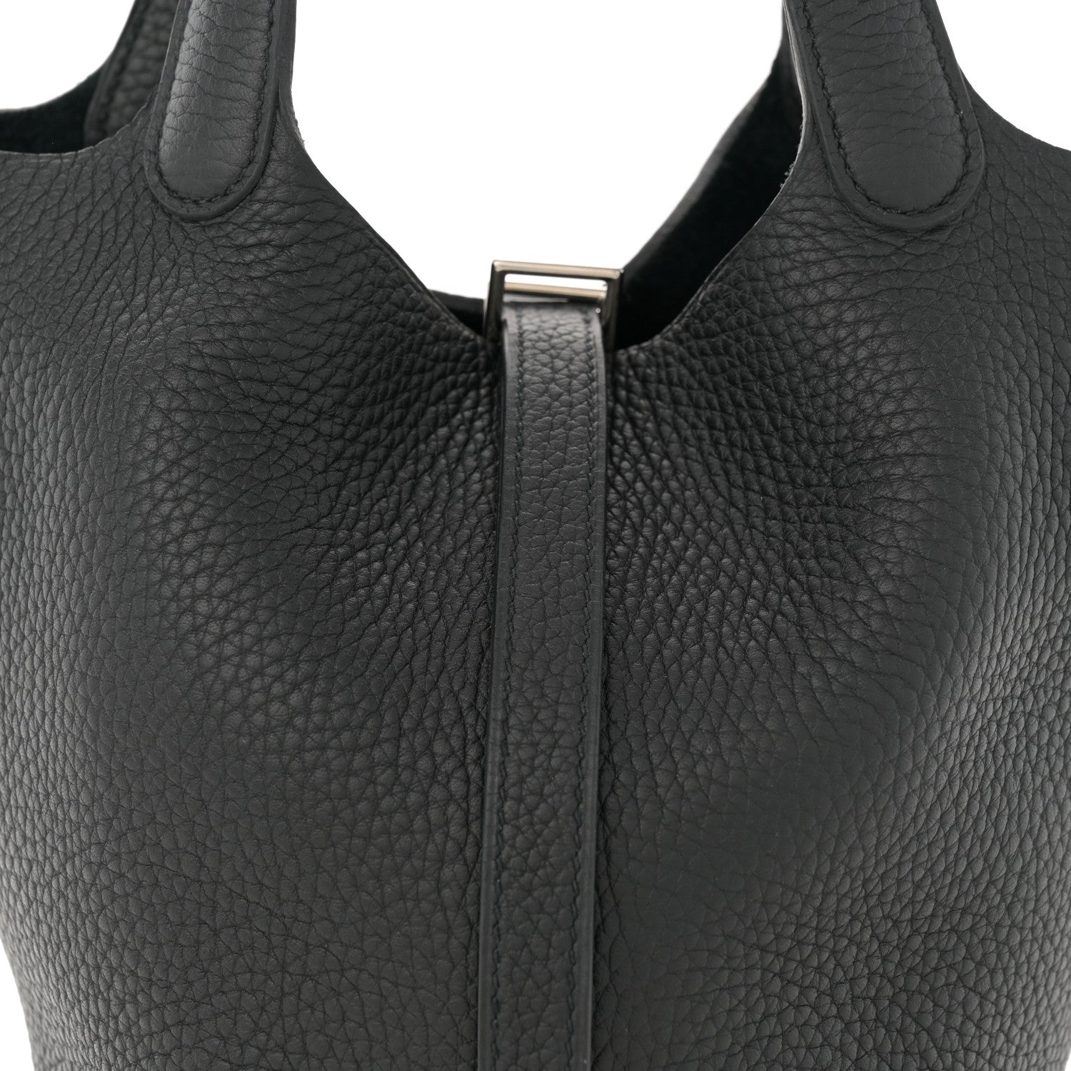 Hermes Taurillon Clemence Picotin Lock 18 PM Black 8 of 11