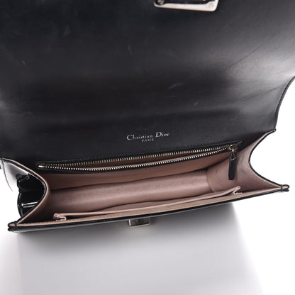 Christian Dior Patent Medium Diorama Flap Bag Black 5 of 9