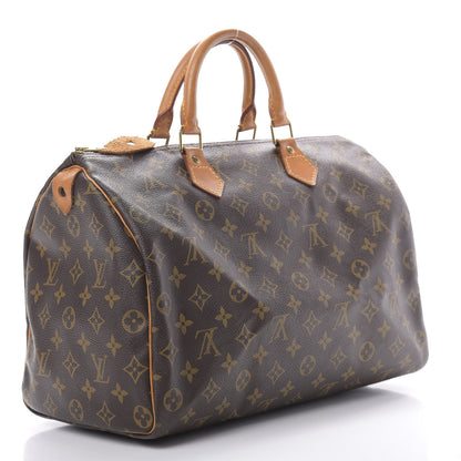 Louis Vuitton Monogram Speedy 35 2 of 12
