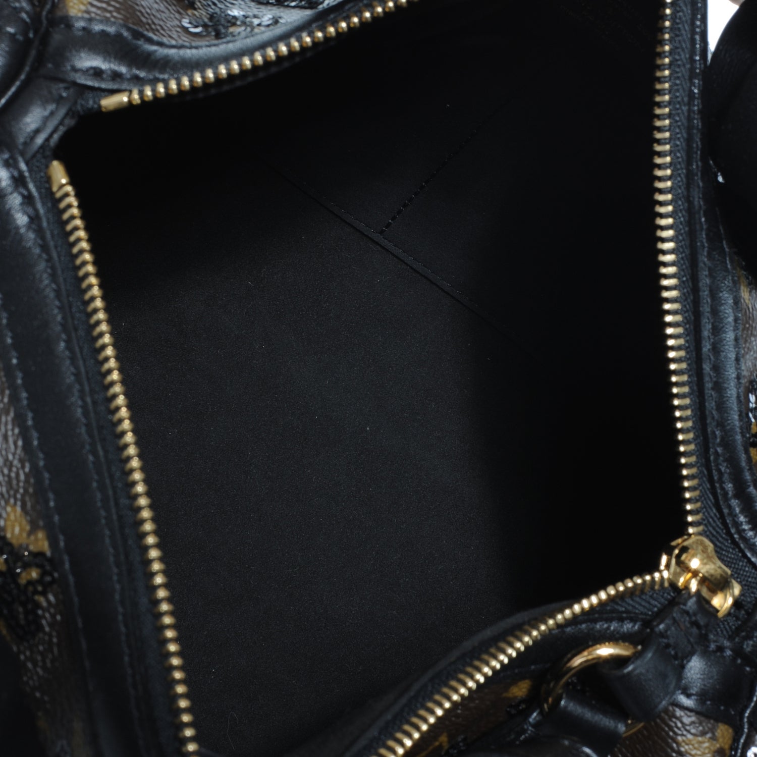 Louis Vuitton Monogram Sequins Eclipse Speedy 28 Black 6 of 8