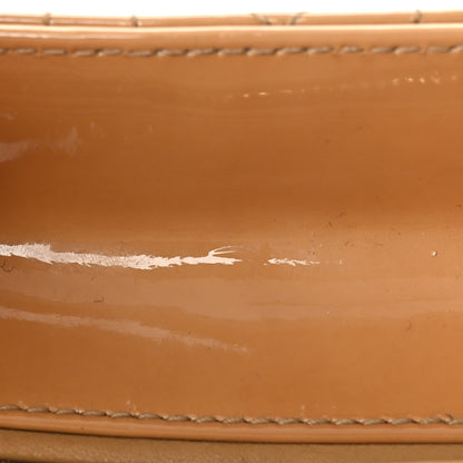 Christian Dior Patent Cannage Medium Lady Dior Beige 5 of 9