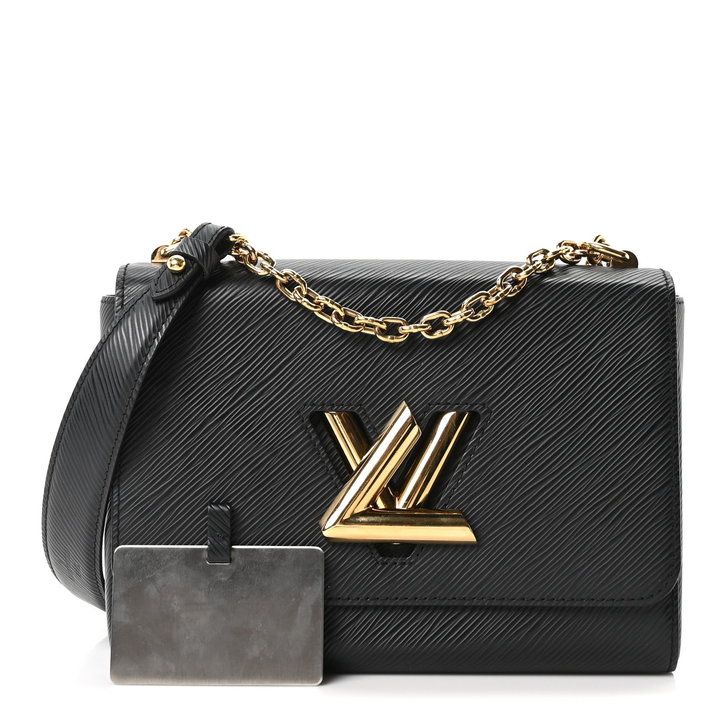 Epi Twist Shoulder Bag MM Black