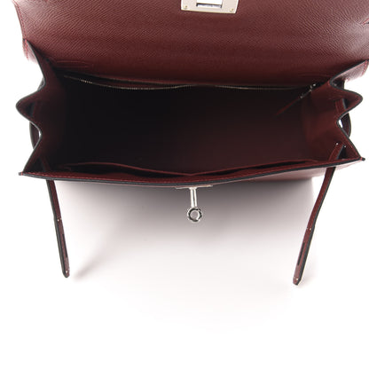 Hermes Epsom Kelly Sellier 28 Rouge H 5 of 11