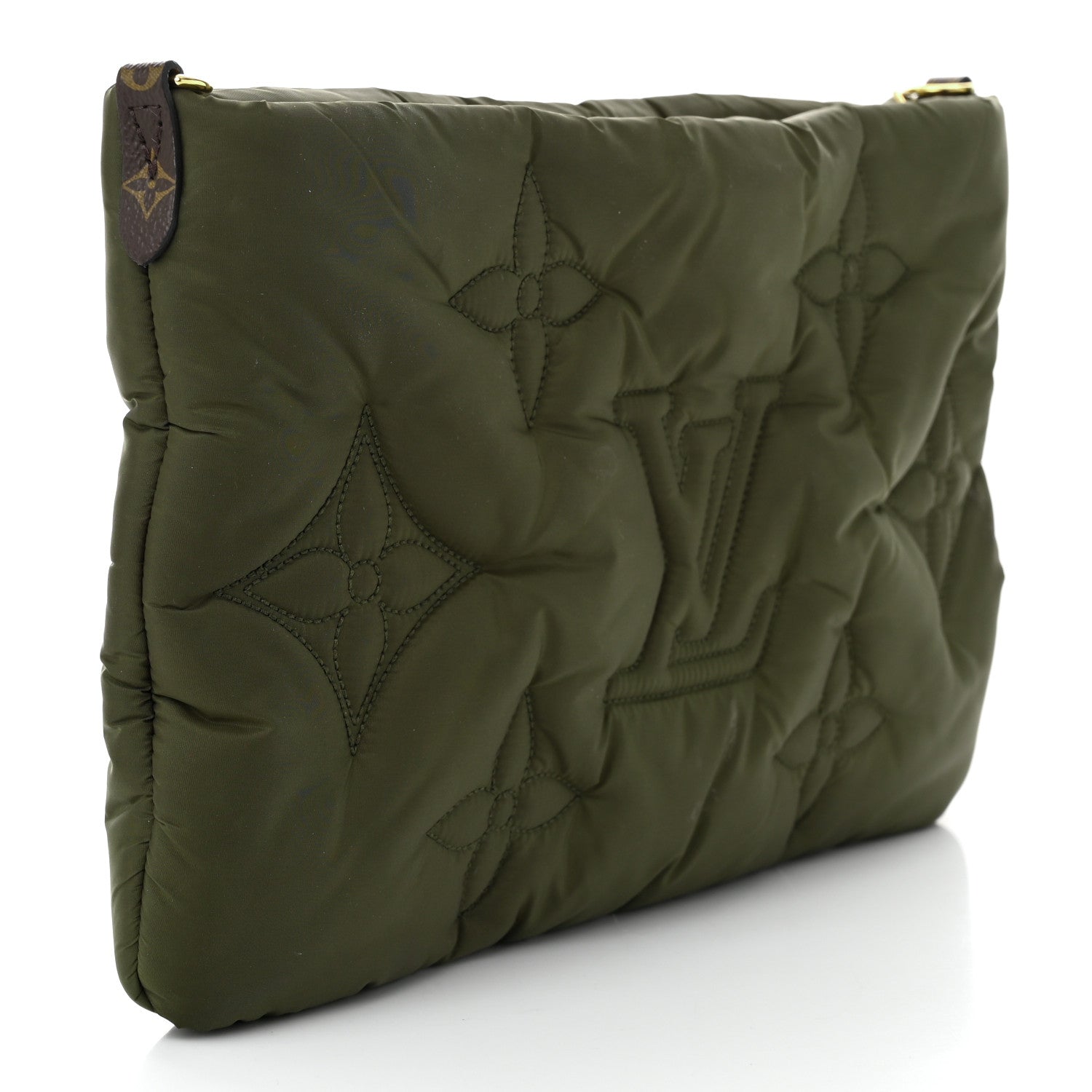 Louis Vuitton Econyl Monogram Pillow Maxi Multi Pochette Accessories Maxi Pochette Kaki 3 of 10