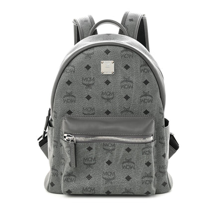 MCM Visetos Small Stark Backpack Phantom Grey 1 of 10