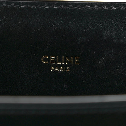 Celine Canvas Calfskin Small Vertical Cabas Black 7 of 13