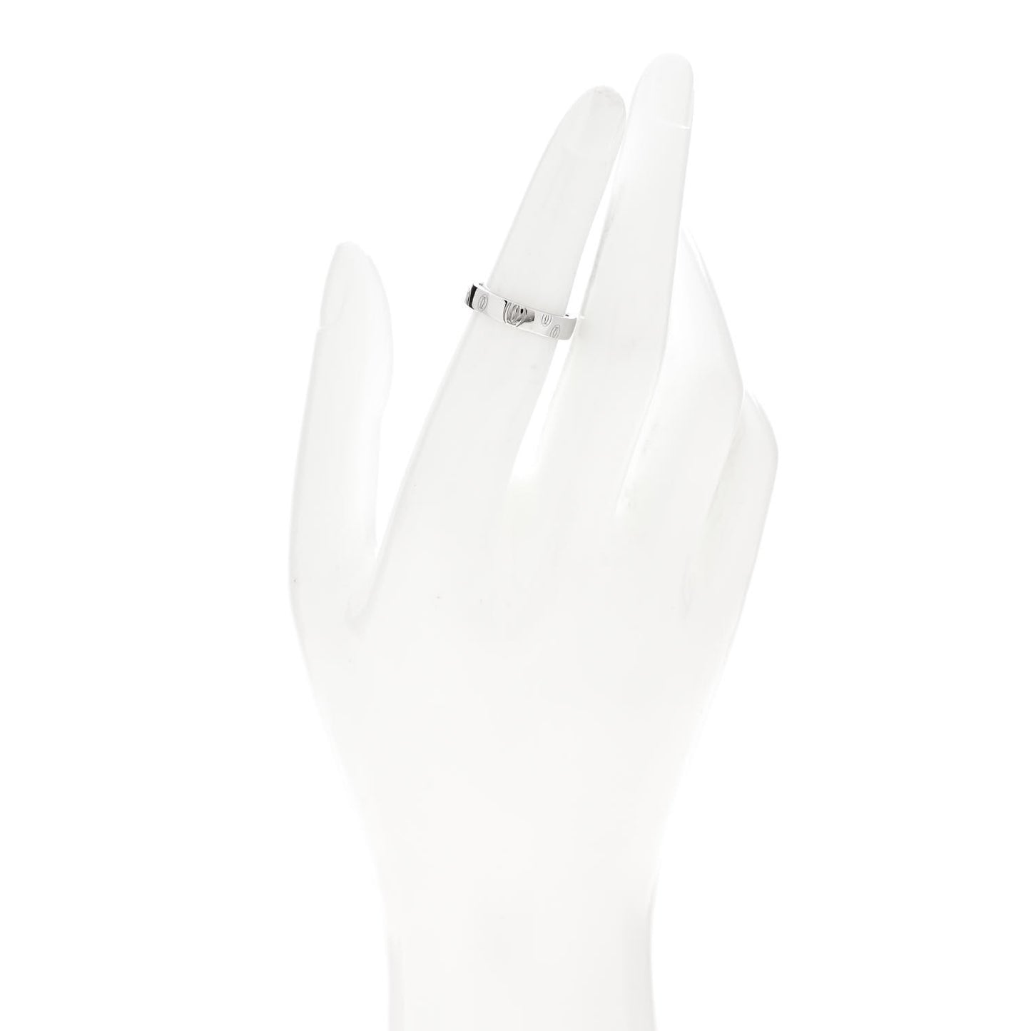 Platinum 4mm Happy Birthday Band Ring 50 5.25
