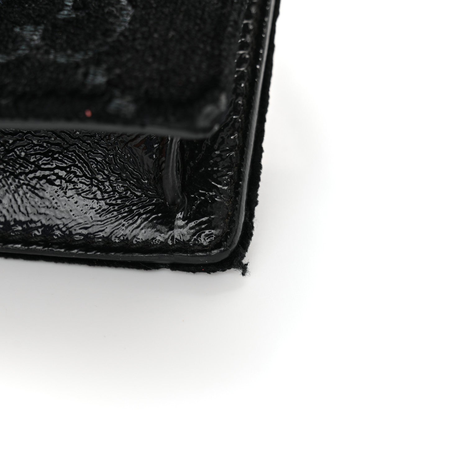 Gucci Velvet GG Monogram Super Mini Dionysus Shoulder Bag Black 10 of 12