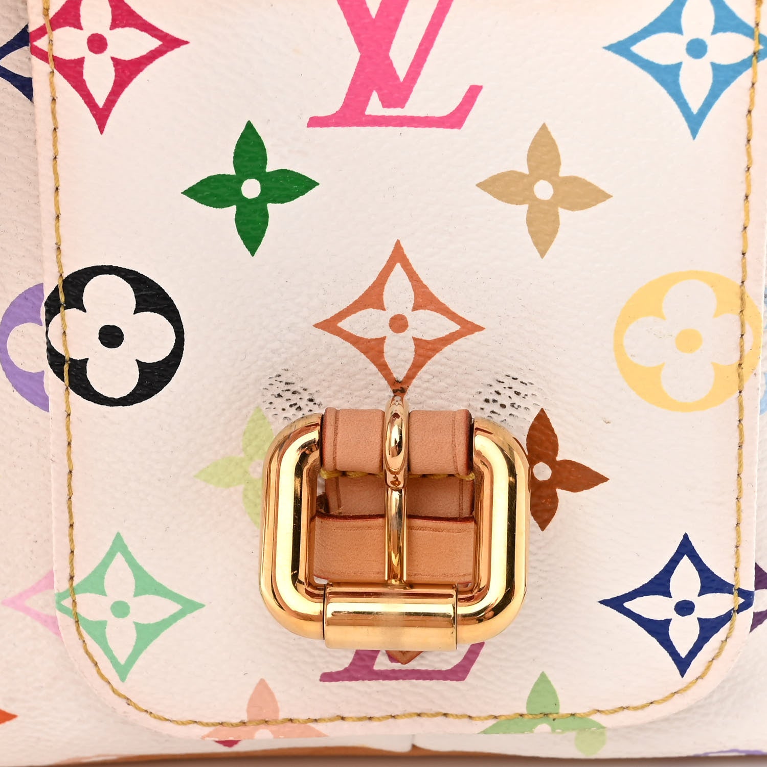 Louis Vuitton Monogram Multicolor Petit Noe White 12 of 18