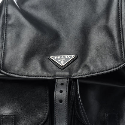 Prada Calfskin Backpack Black 9 of 9