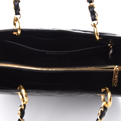 Chanel Caviar Quilted Grand Shopping Tote GST Black 5 of 11
