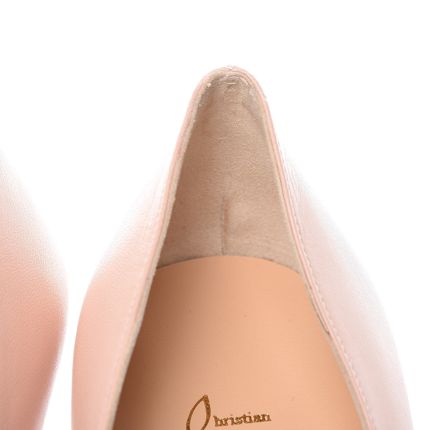 Calfskin Bow 80 Peep Toe Pumps 39.5 Nude