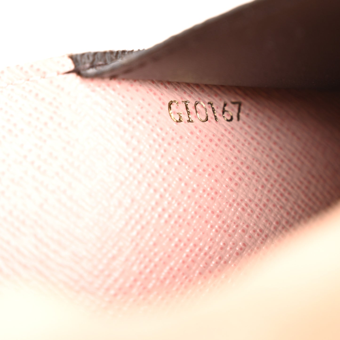 Monogram Josephine Wallet Rose Ballerine