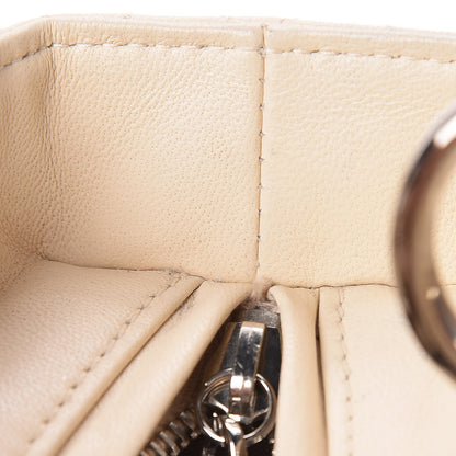 Christian Dior Lambskin Cannage Medium Lady Dior Light Beige 19 of 21