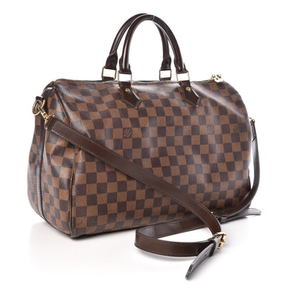 Louis Vuitton Damier Ebene Speedy Bandouliere 35 4 of 13