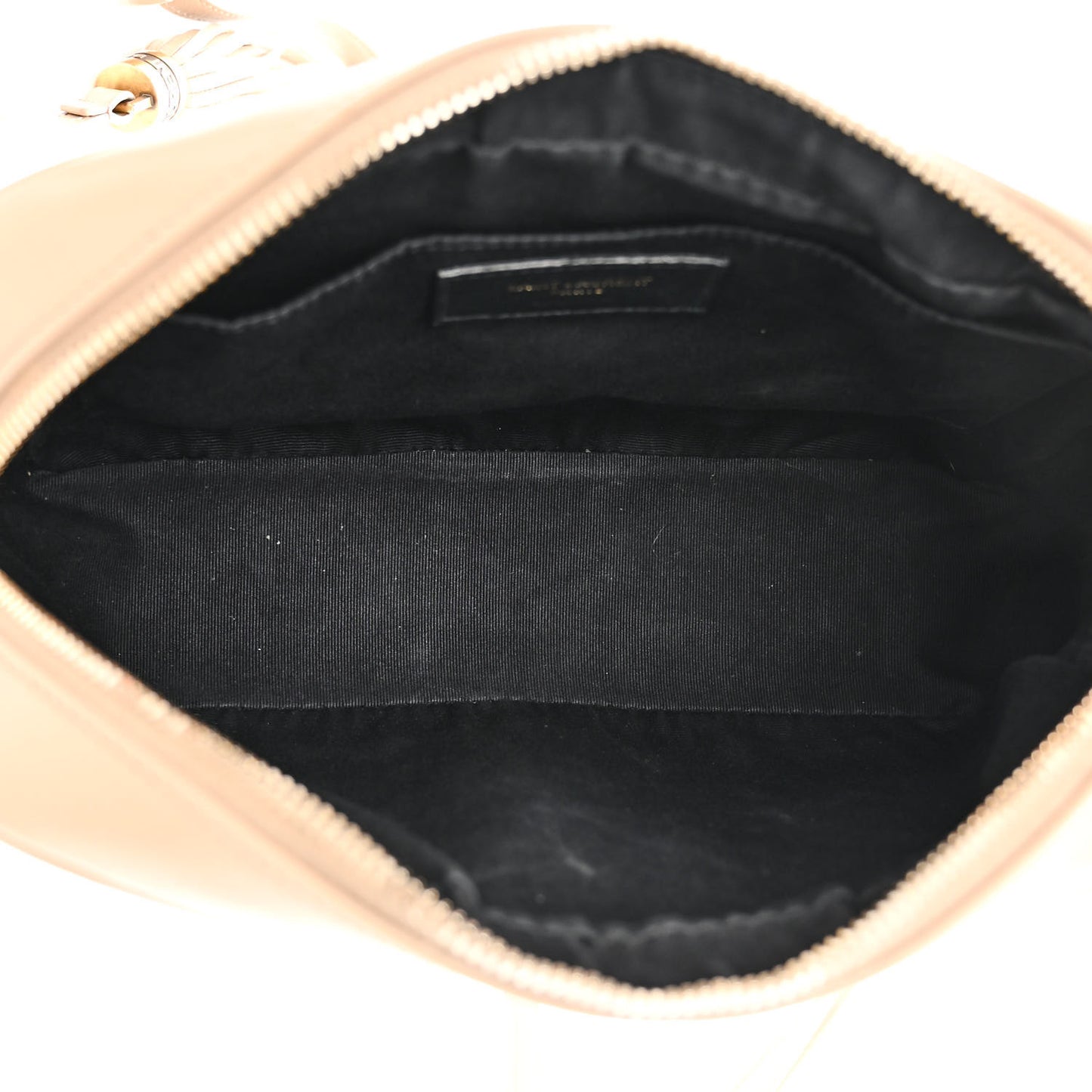 Calfskin Matelasse Monogram Lou Camera Bag Dark Latte
