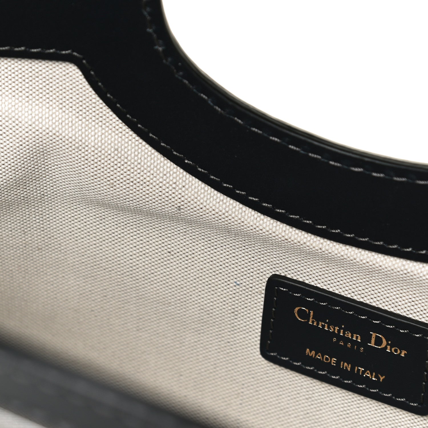 Christian Dior Oblique Fold Over Clutch Blue 14 of 14