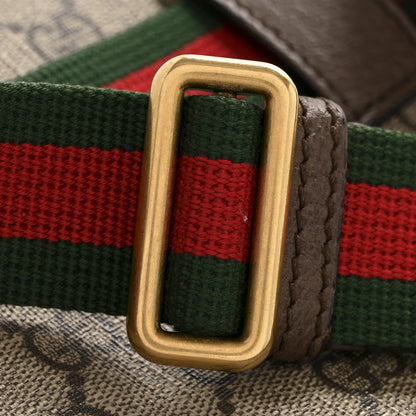 Gucci GG Supreme Monogram Neo Vintage Web Belt Bag Brown 12 of 12