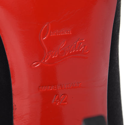 Christian Louboutin Satin Strass 140 Heels 42 Black 8 of 9