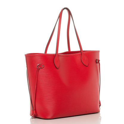Louis Vuitton Epi Neverfull MM Coquelicot 3 of 8