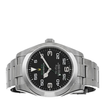 Rolex Stainless Steel 40mm Air-King Oyster Perpetual Watch Black 116900 2 of 4