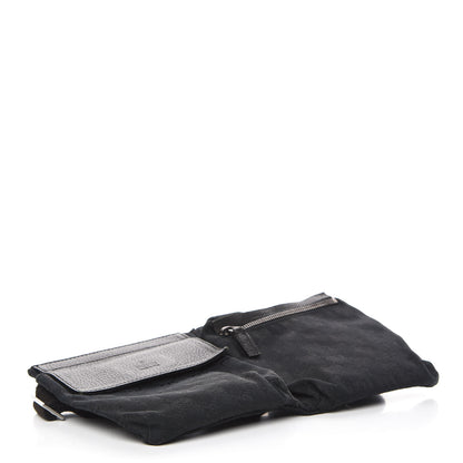 Gucci GG Monogram Double Pocket Belt Bag Black 4 of 18