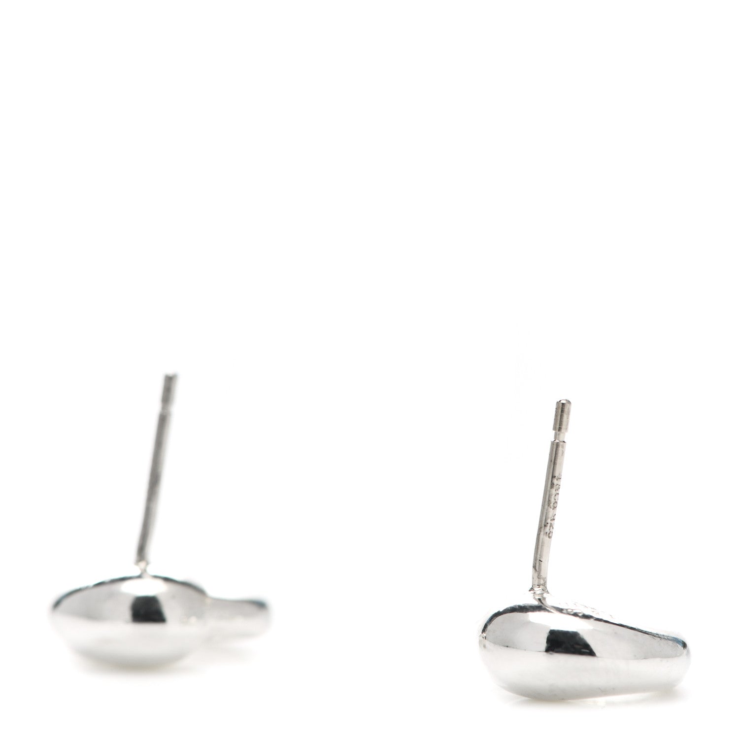 Tiffany Sterling Silver 11mm Elsa Peretti Eternal Circle Earrings 3 of 5