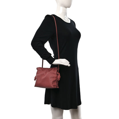 Loewe Calfskin Mini Flamenco Knot Clutch Pink 2 of 10