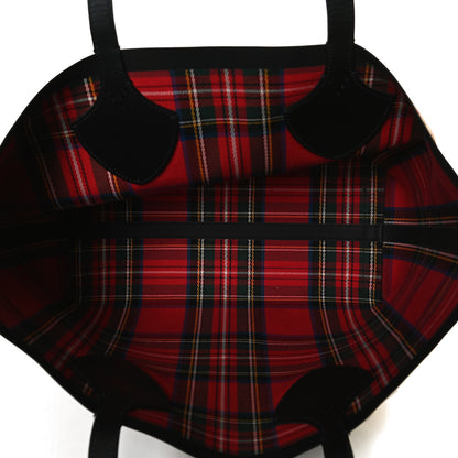 Burberry Vintage Check Medium The Giant Reversible Tote Antique Yellow Bright Red 5 of 25