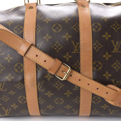 Louis Vuitton Monogram Keepall Bandouliere 45 9 of 13