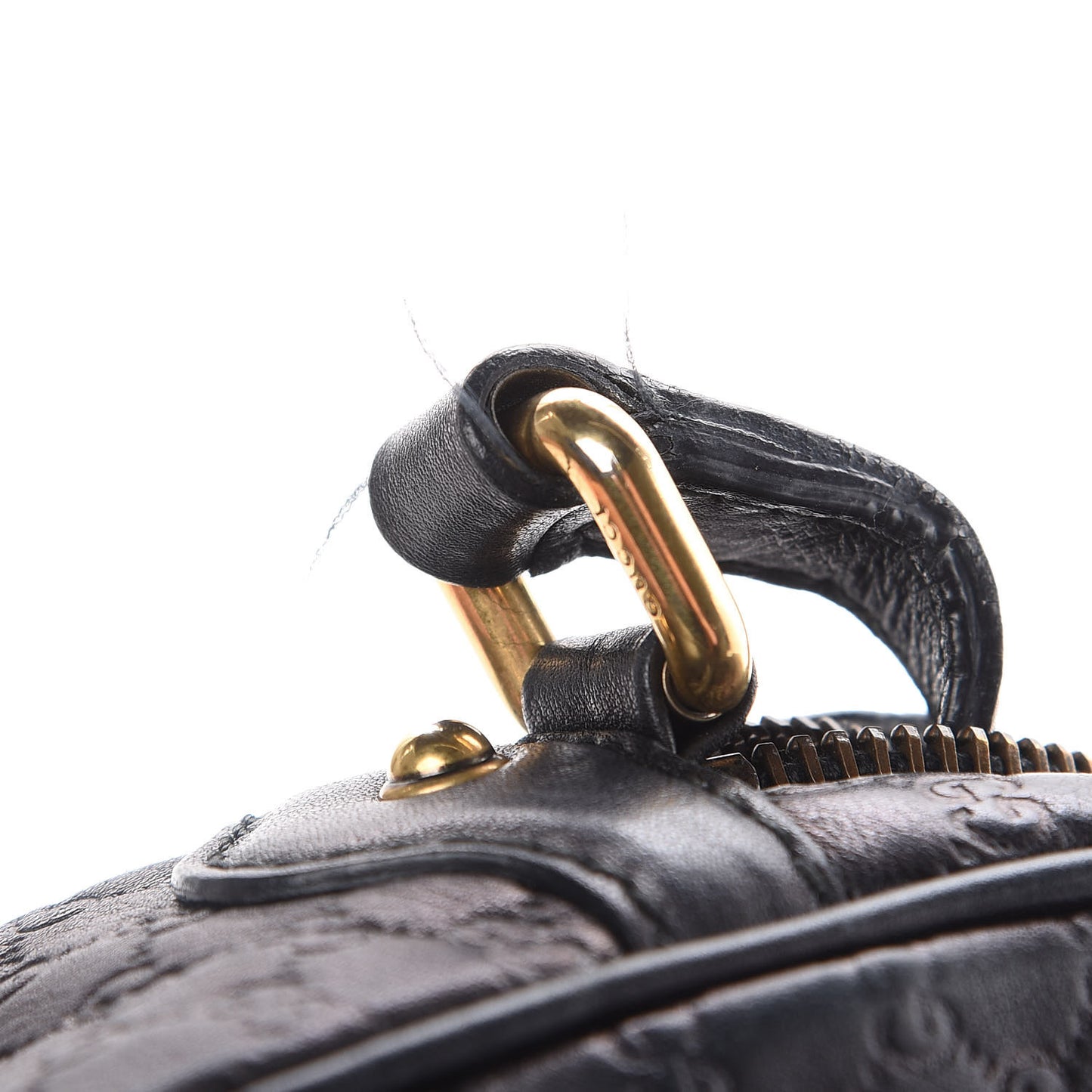 Microguccissima Sunshine Disco Crossbody Bag Black