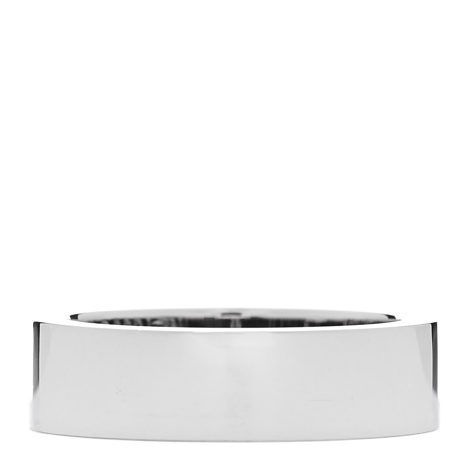 Cartier 18K White Gold Diamond 5.5mm Christmas LOVE Ring 51 5.75 3 of 4