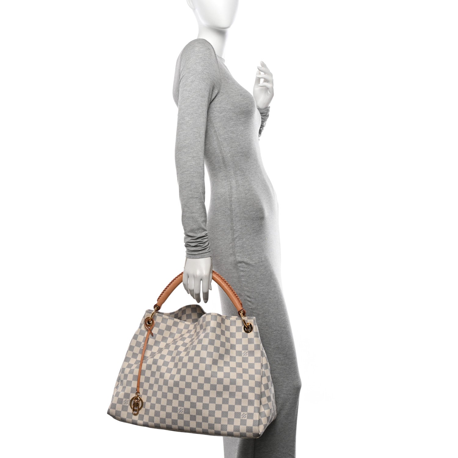 Louis Vuitton Damier Azur Artsy MM 2 of 10