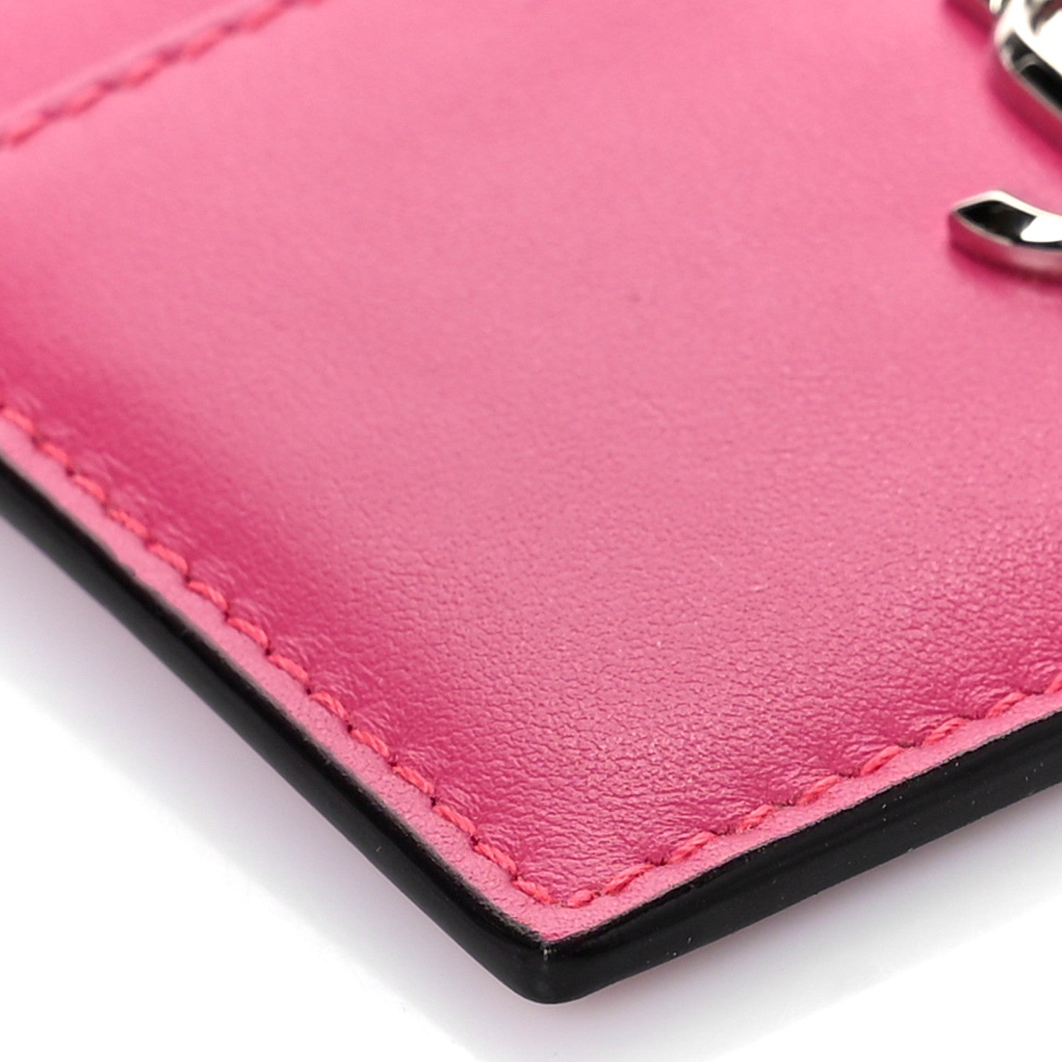 Jimmy Choo Smooth Calfskin Umika Card Holder Bubble 7 of 9