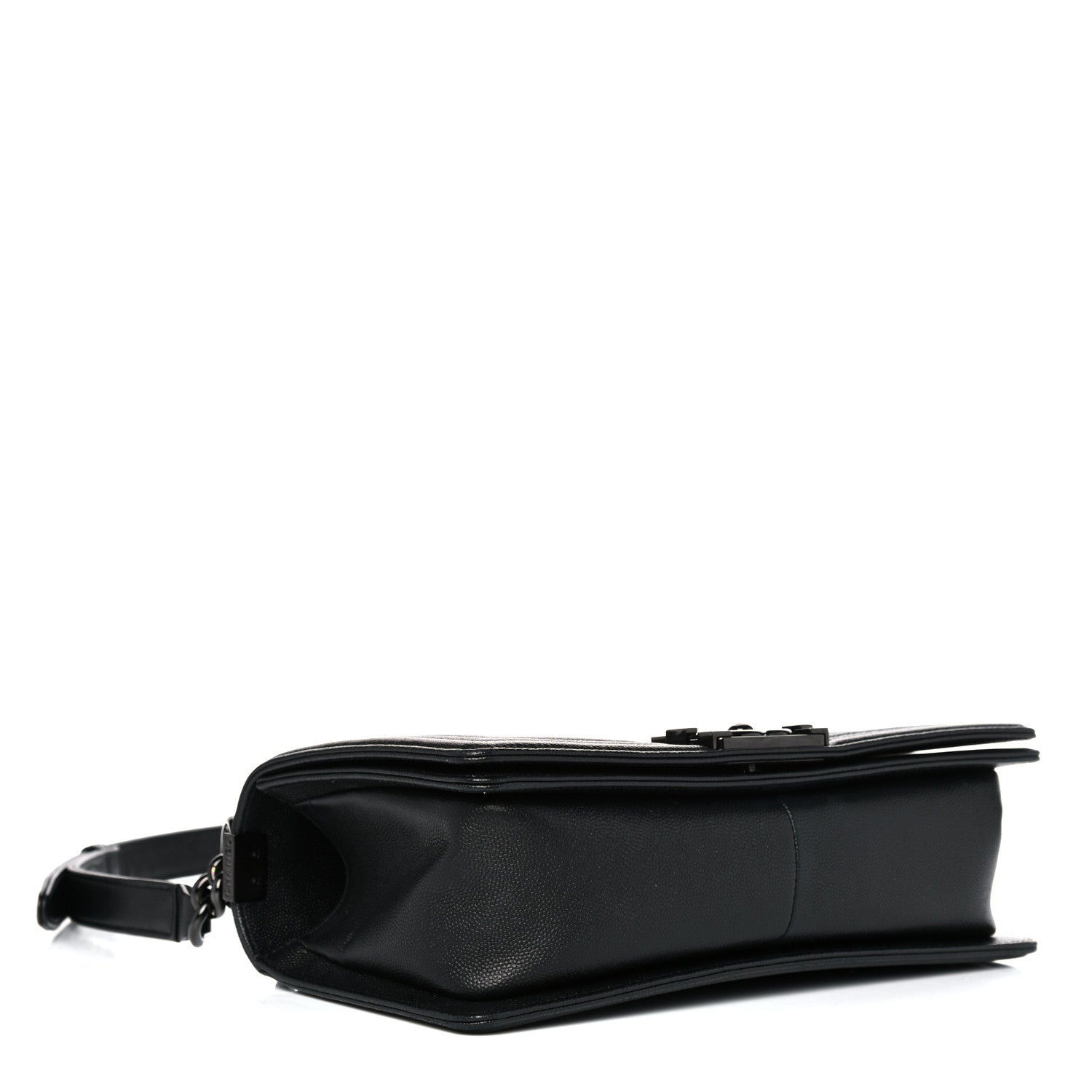 Chanel Caviar Quilted Medium Boy Flap So Black 4 of 10
