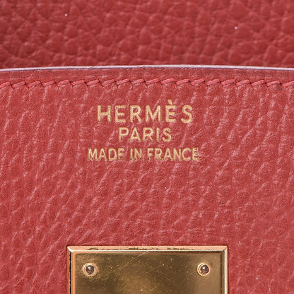 Hermes Togo Birkin 35 Rouge Vif 15 of 35