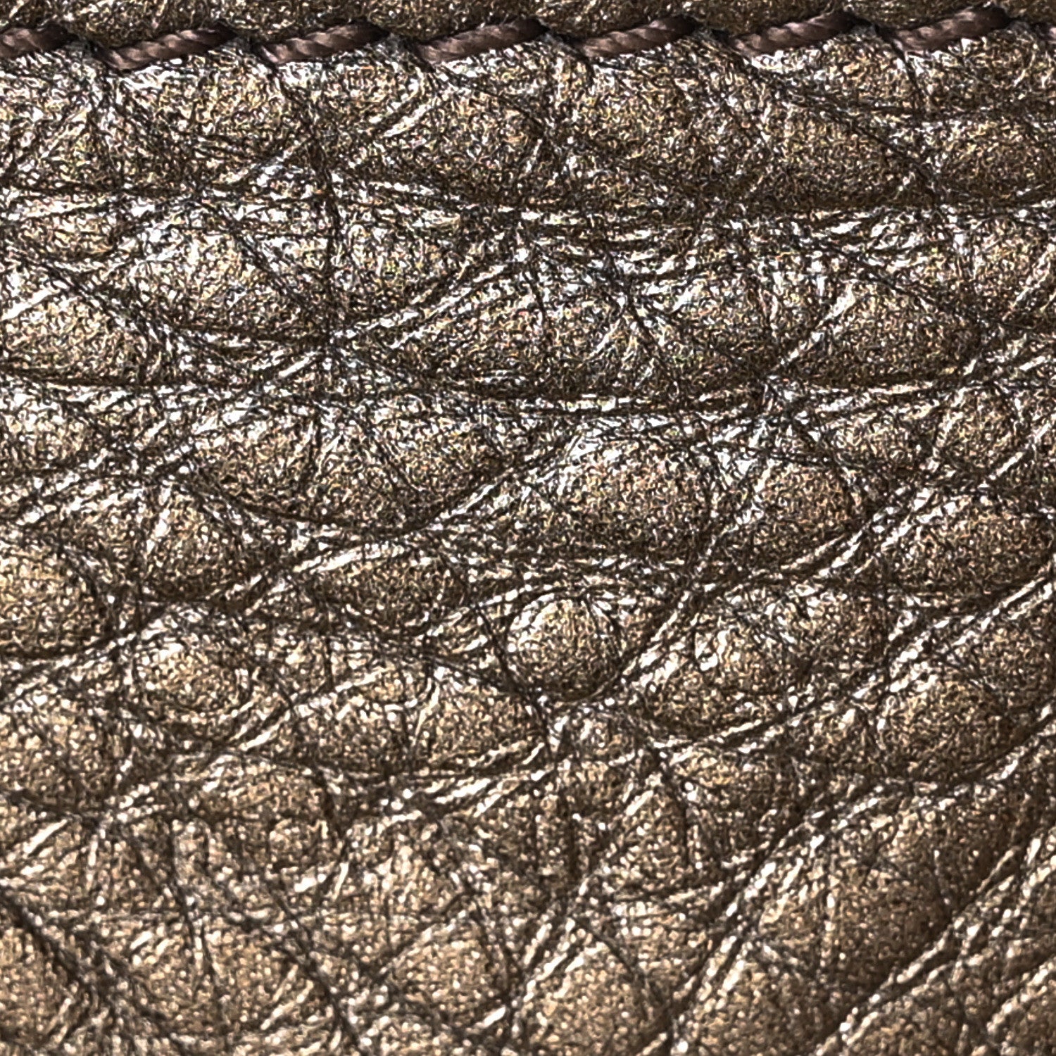 Gucci Metallic Pebbled Calfskin Medium Soho Chain Hobo Sasso 6 of 10