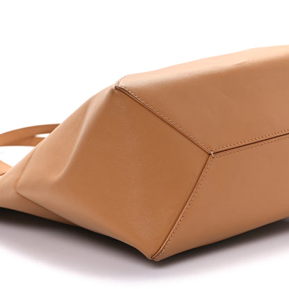 Loewe Shiny Calfskin Medium Puzzle Fold Tote Warm Desert 8 of 9