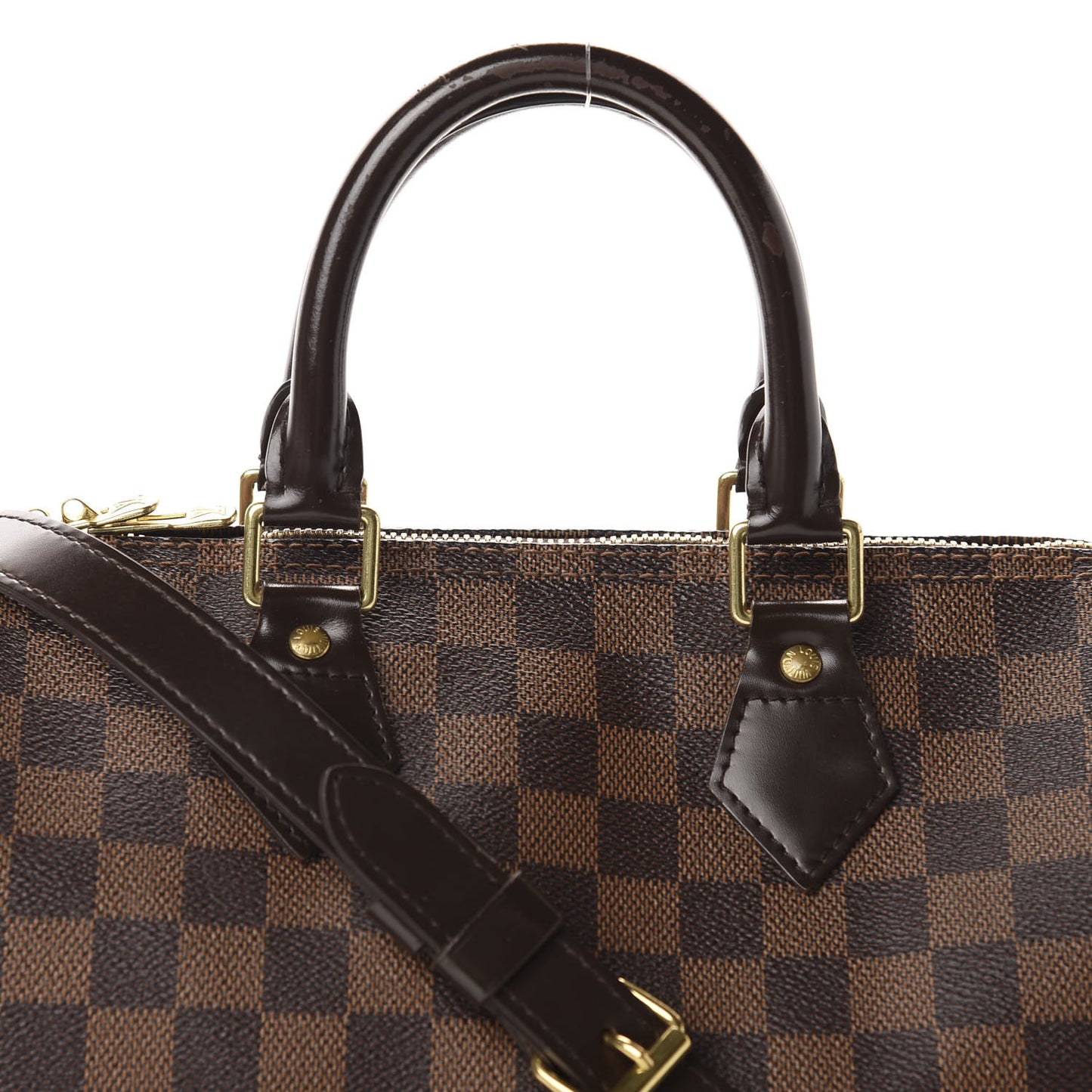Damier Ebene Speedy Bandouliere 25