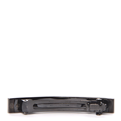 Chanel Crystal CC Hair Clip Barrette Silver 3 of 6