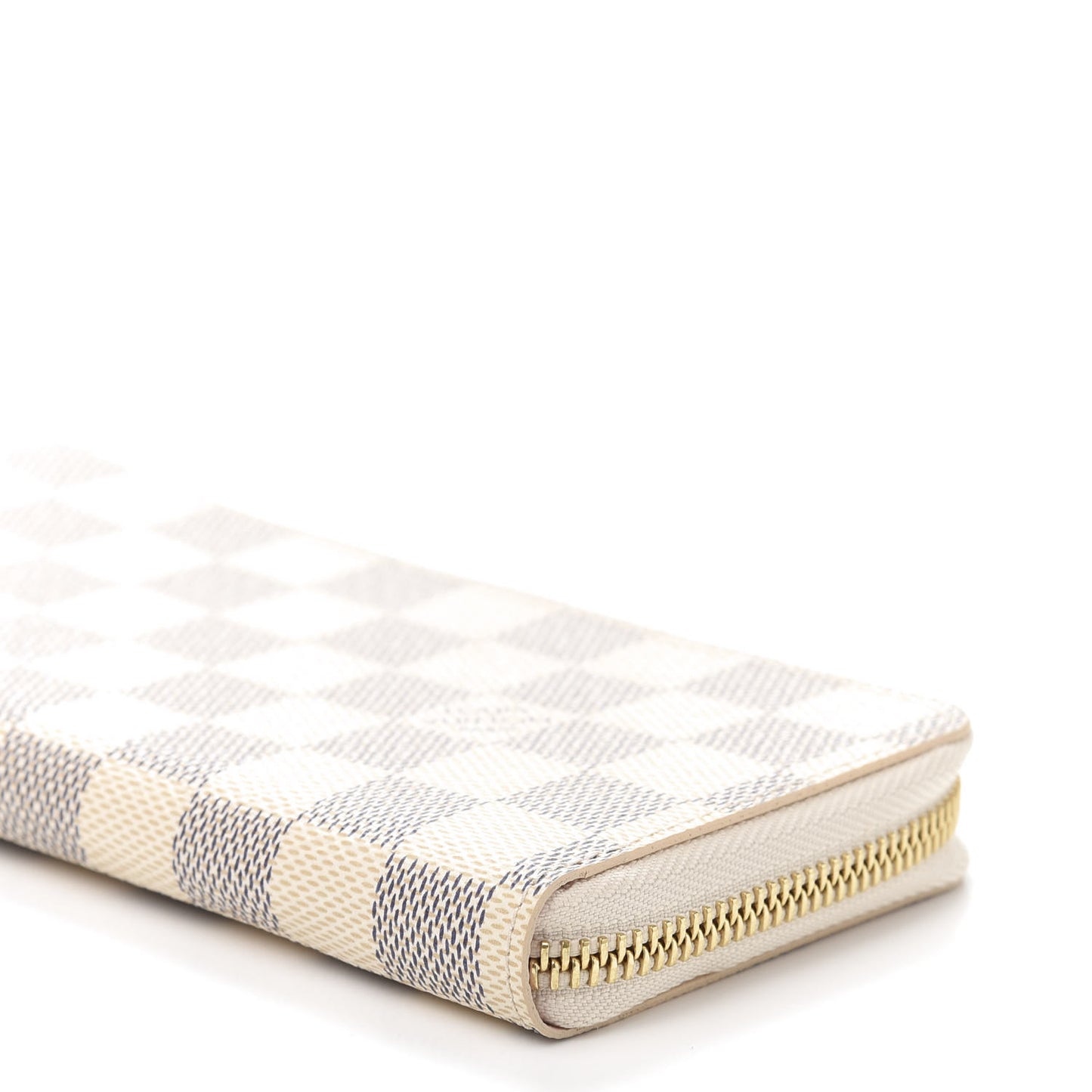 Damier Azur Clemence Wallet Rose Ballerine