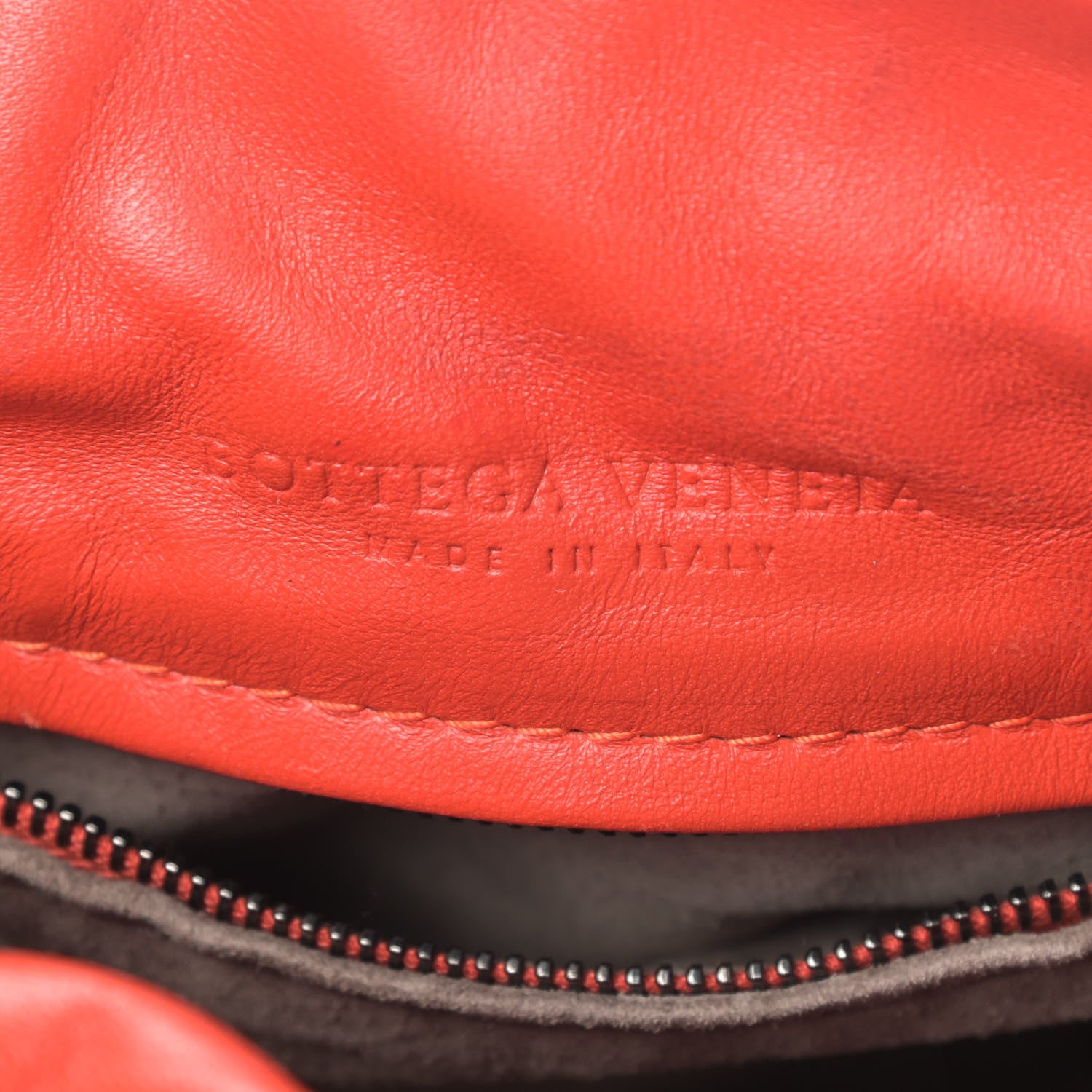 Bottega Veneta Nappa Intrecciato Drawstring Tote Corniola 8 of 10