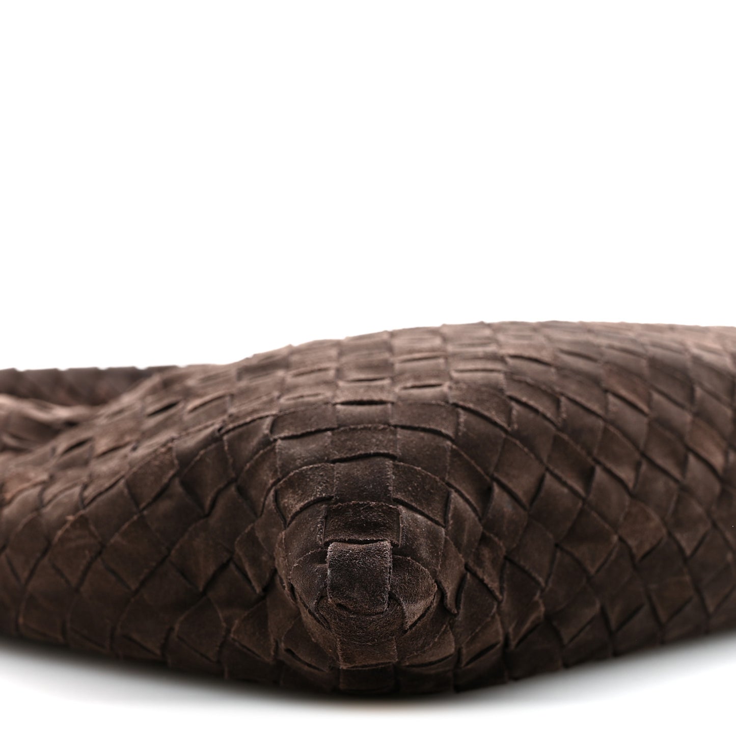 Suede Intrecciato Small Hop Fondant