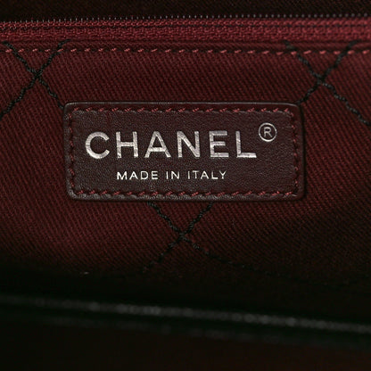 Chanel Grained Calfskin Shopping Fever Tote Black 7 of 11