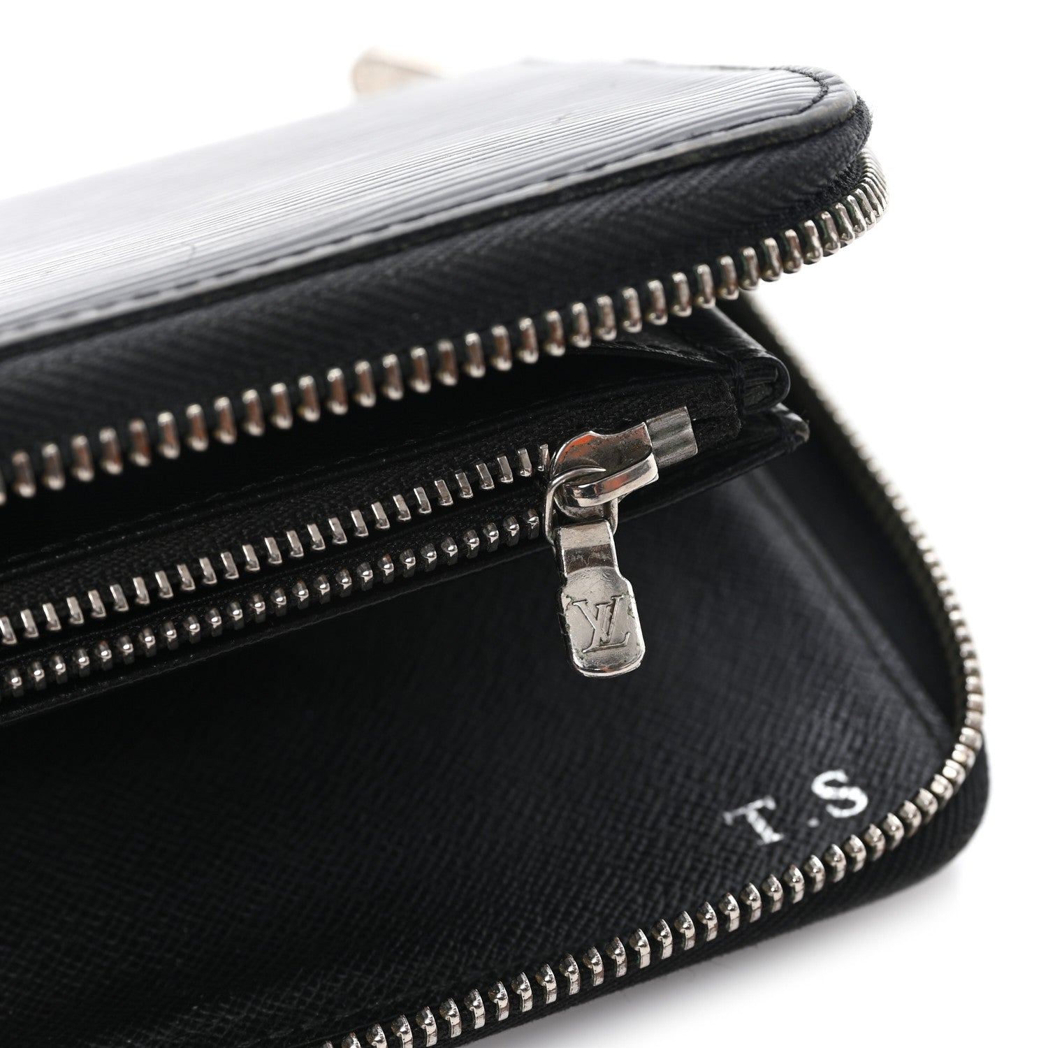 Louis Vuitton Epi Zippy Organizer Wallet Black 7 of 8