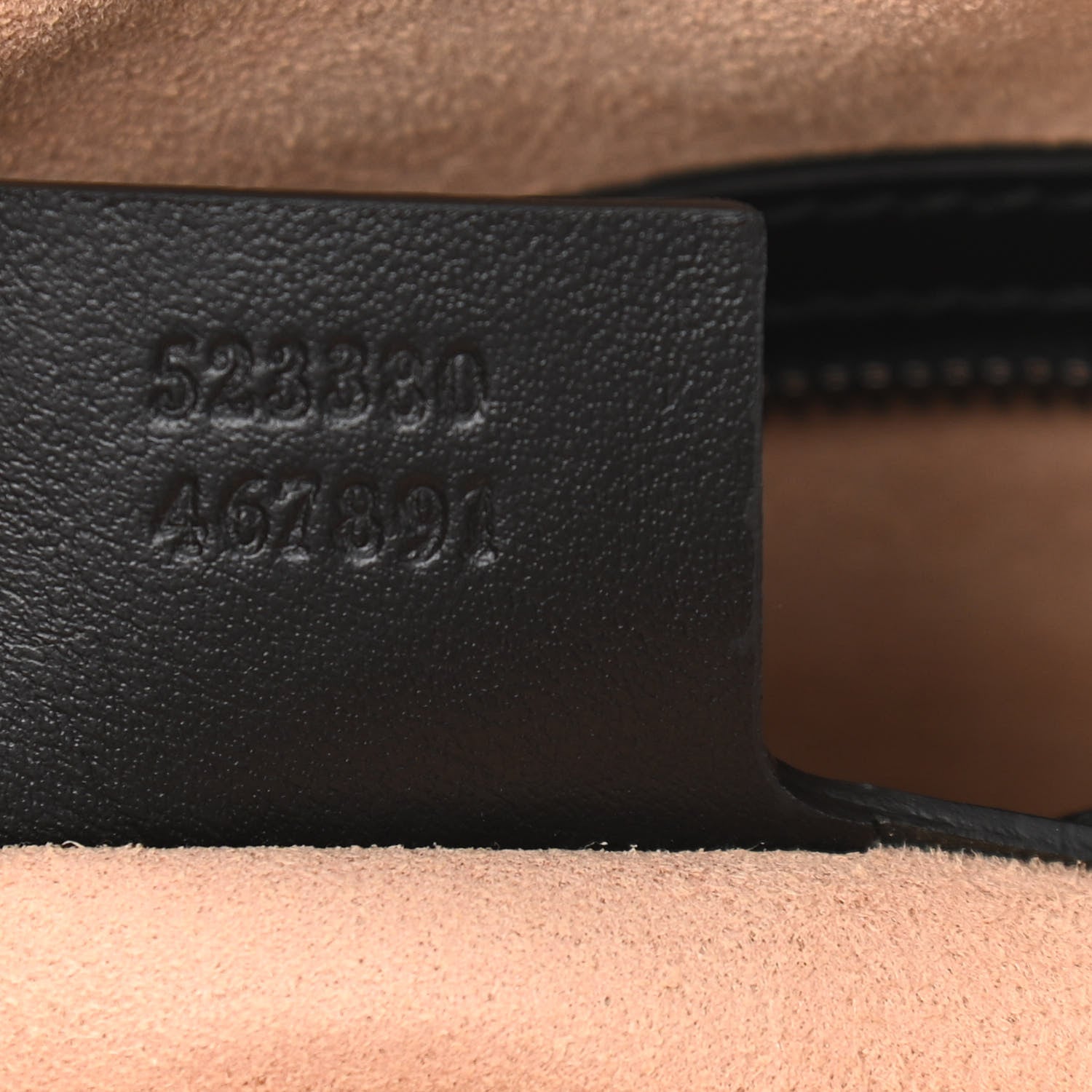 Gucci Calfskin Matelasse Mens GG Marmont Belt Bag 90 36 Black 7 of 10