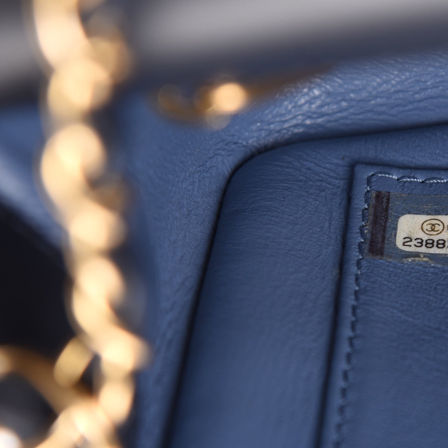 Chanel Caviar Quilted Medium CC Filigree Flap Navy Black 10 of 11