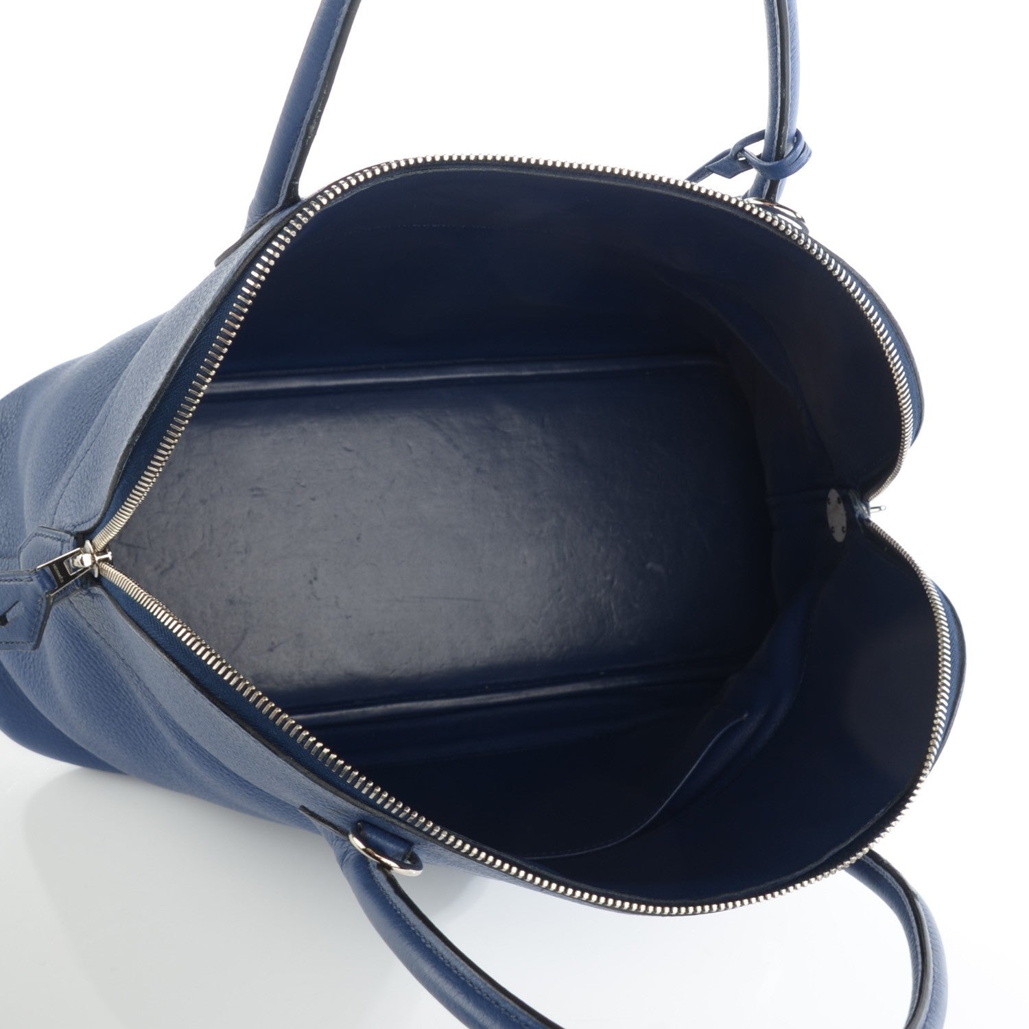 Hermes Taurillon Clemence Bolide 35 Bleu Saphir 5 of 15